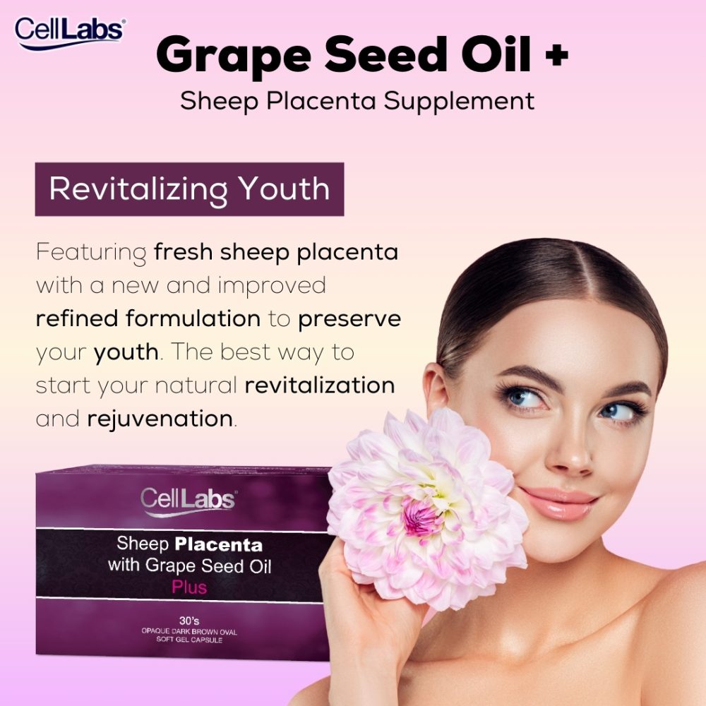 CellLabs Sheep Placenta with Grape Seed Oil Plus CellLabs